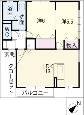 ベルアージュ 1階