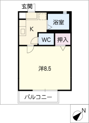 フェアリーランドＢ棟 2階