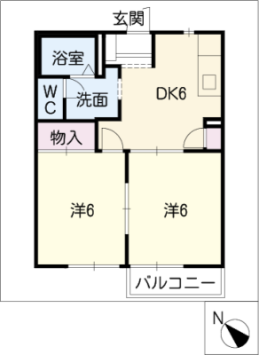 エクセルヤマナカＢ棟 1階