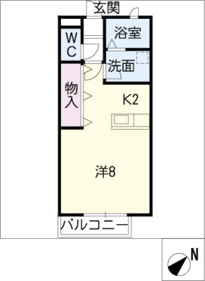 グリーンヒルズ小杉Ａ棟 2階