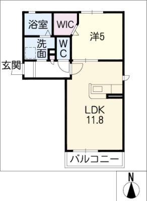 クレールプラシード 1階