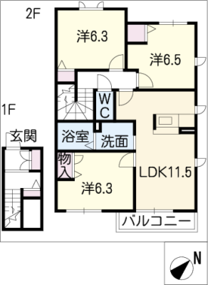 マーガレット 2階