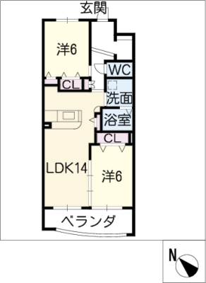 グレイスヒルズマキタ 1階