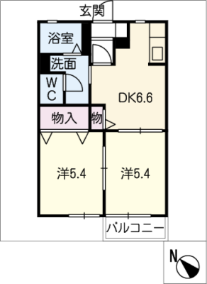 サンジェルマン　Ａ棟 1階