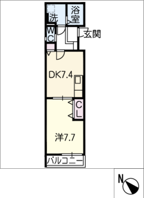 ノアール白須賀 3階