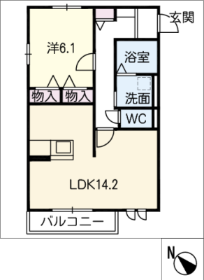 サンシャインレジデンスＡ 1階