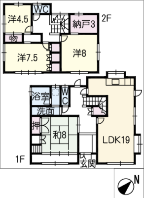 菰野町竹成貸家 