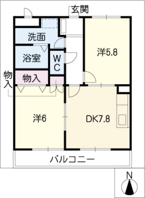 グリーンハウス３３ 2階