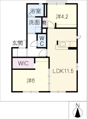 ドミール追進 1階