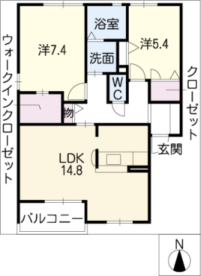 シャトレー・アン 1階