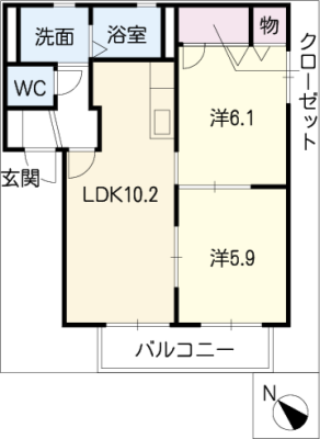 コンフォートＢ棟 1階