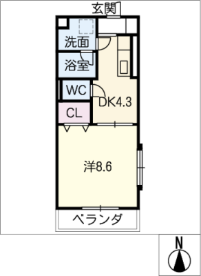 クラスト味美白山 1階