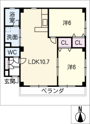 メゾン大和通 2階