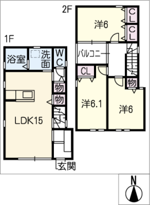 ラコンテ勝川　Ｄ棟