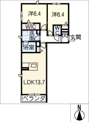 シャーメゾン神戸　Ｂ棟 3階