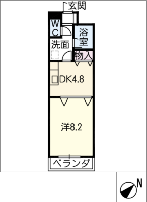 ハイツ味美 2階