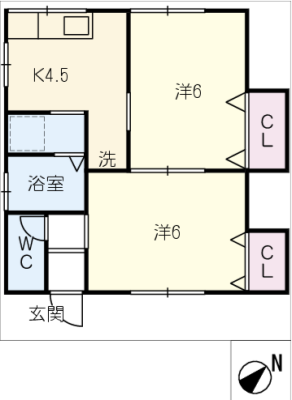 鳥居松町１丁目借家　北東棟