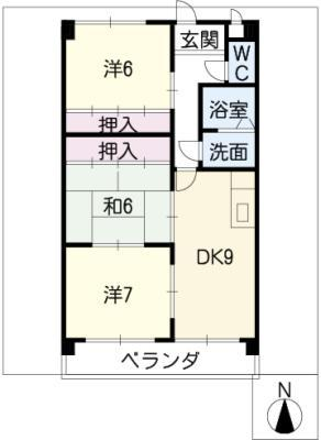 フォレスト勝川 5階