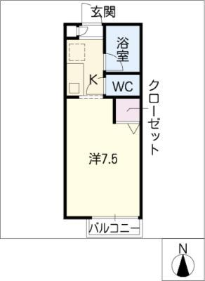 パークハイツ新栄 2階