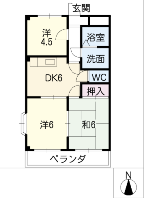 カーザ・桝形 2階