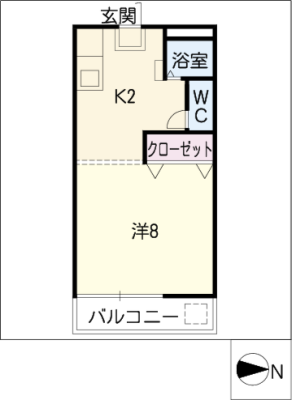 ベルメゾンＯＺＥ 1階