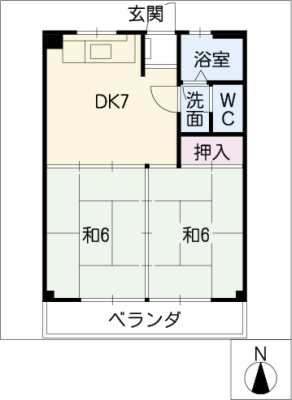 石原ハイツ 2階