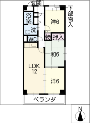 セゾン花の木Ｂ棟（南館）