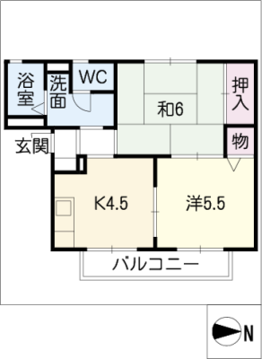 パレスＴＯＭＩＫＡ 1階