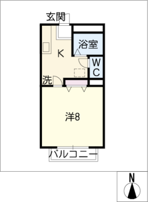 コーポエース　Ｂ 1階