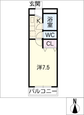 大野ハイツ 1階