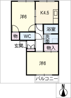 フレグランス 1階