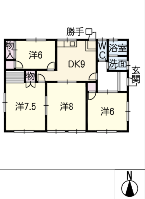 大洞桐が丘貸家 