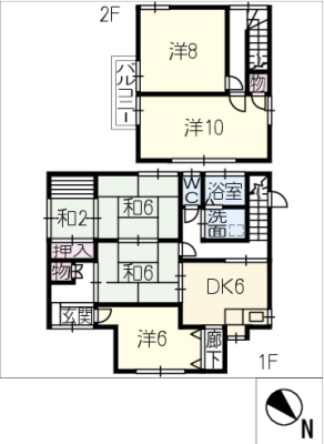 関市向山町３丁目貸家 