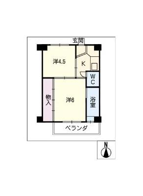 ビレッジハウス関1号棟 3階