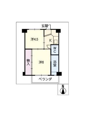 ビレッジハウス松森2号棟 4階