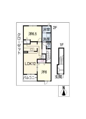 ボンボニエールＡ棟 2階