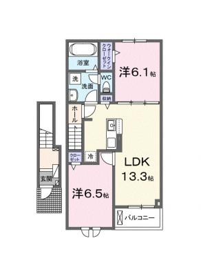 ヒカルサ関東町Ⅱ 2階