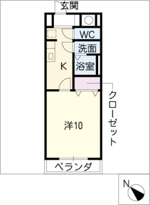 ハイタウン久保 1階