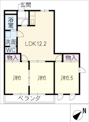 アンヘル　プリエール 2階