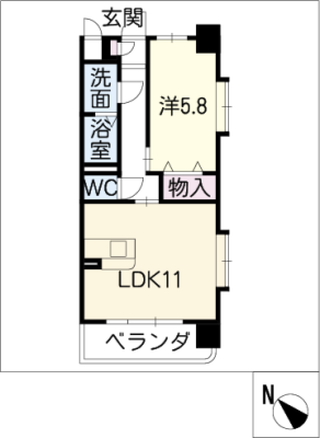 シャンティーク 8階