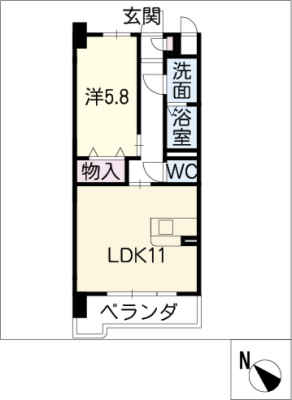 シャンティーク 8階