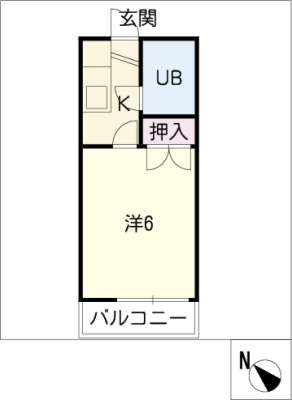 カレッジハウス　ＰａｒｔⅡ 1階