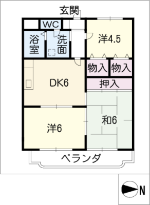 アベニールＡ 3階