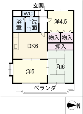 アベニールＡ 2階