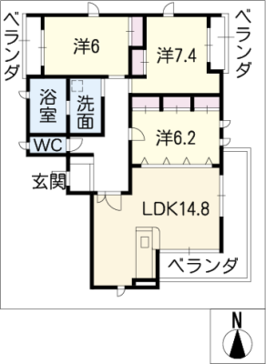 Ｍ’ｓコルテ 1階