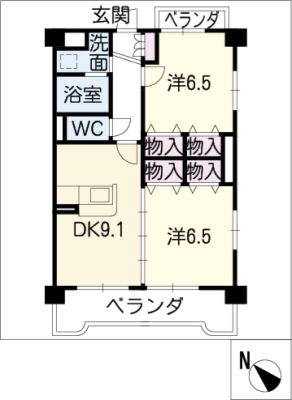 ファイブアイランドⅢ 2階