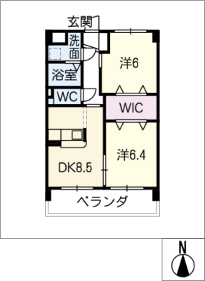 コンフォート　ヴィーヴル 4階