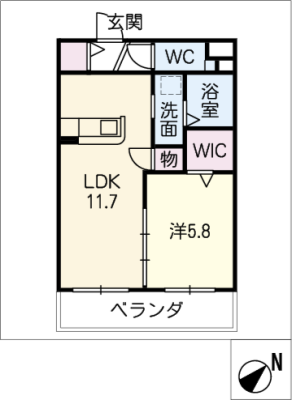 プランタン　ユイット 3階