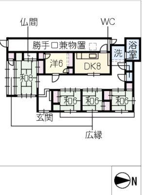 大黒田Ｋ様貸家 