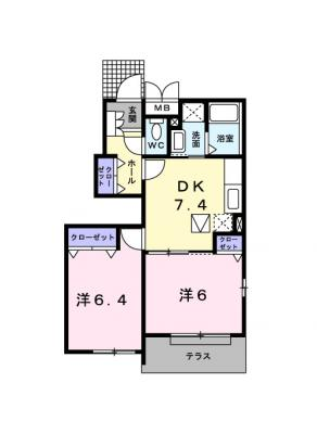 ベルシュプール　Ａ棟 1階